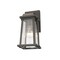 Z-Lite Millworks 1 Light Outdoor Wall Sconce, Oil Rubbed Bronze & Clear Beveled 574S-ORB - alternate 3